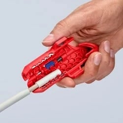 Knipex ErgoStrip, Mbështjellës kabllosh, Kuq Knipex ErgoStrip, Mbështjellës kabllosh, Kuq