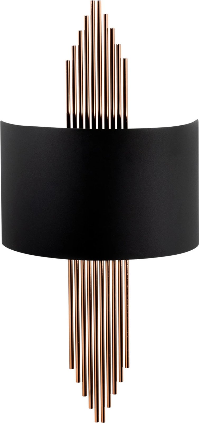 Llambë muri Opviq, 617 - A, ngjyrë e zezë dhe bakri