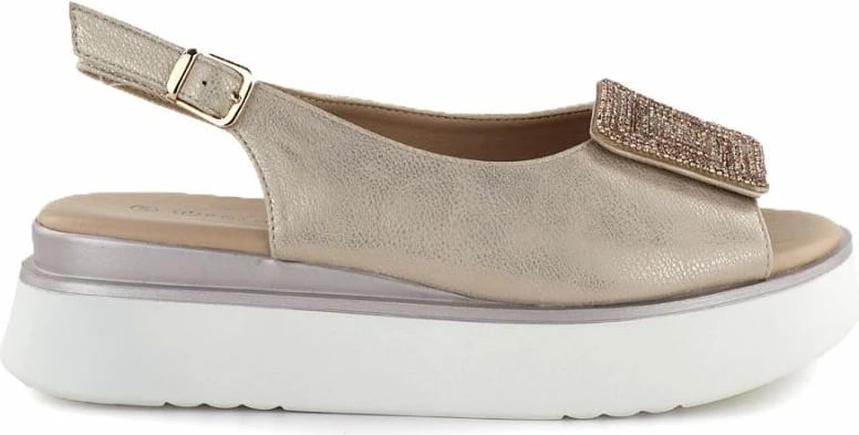 Sandale për femra Potocki SZ12590, të arta