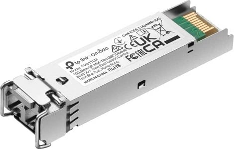 Modul SFP TP-Link Omada 1000-Base-SX MMF 8-pack, 1250 Mbit/s, metallic