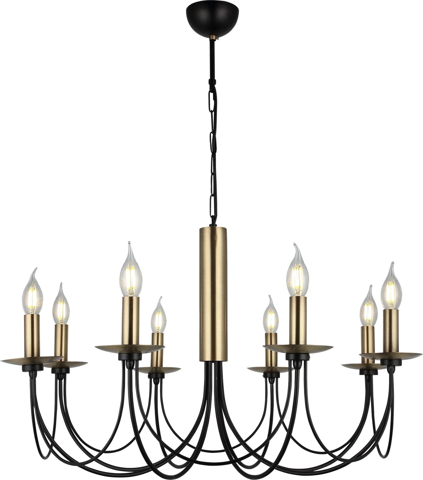 Llambadar Opviq, Dofa - 73-08, metal, ngjyrë antike dhe e zezë