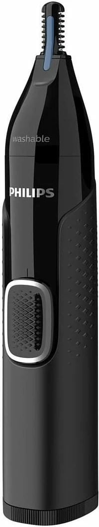 Trimer Philips NT5650/16, për hundë dhe veshë, i zi