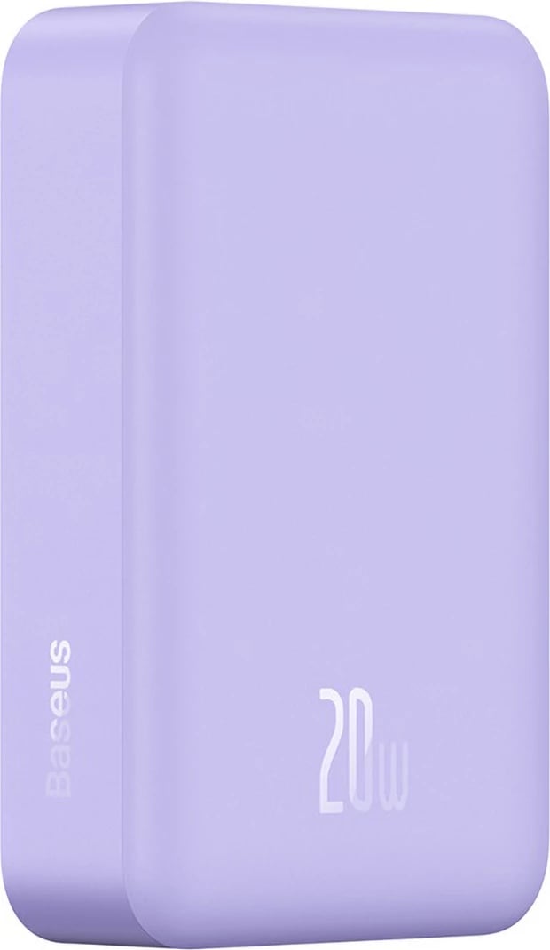 Powerbank Baseus Magnetic Mini 20000 mAh, 20W, USB-C, vjollcë me kabllo