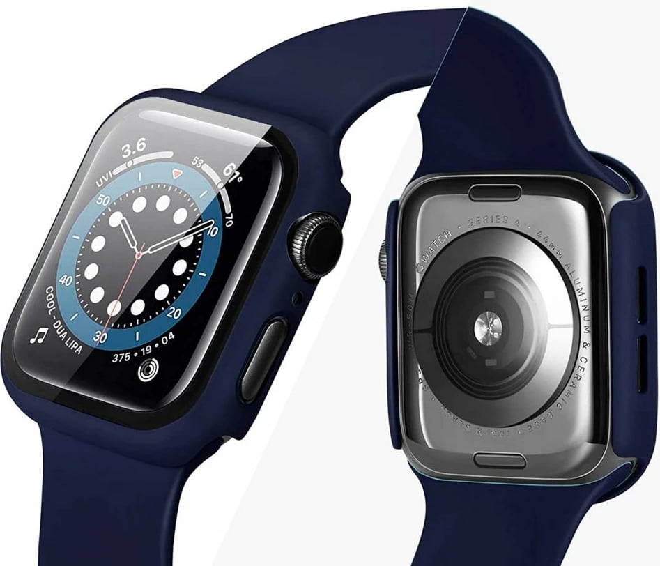 Mbështjellës Tech-Protect Defense360 për Apple Watch 4/5/6/SE 44mm, Zi