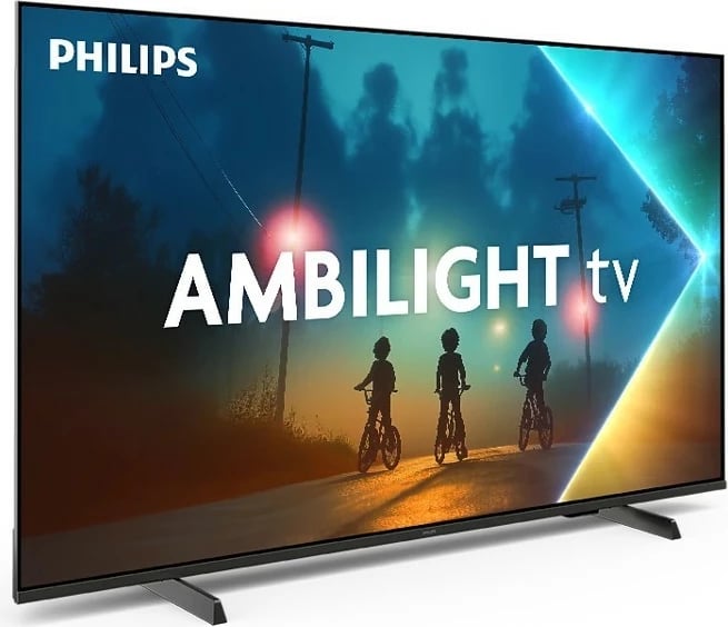 Televizor LED, Philips, 55PUS8100/12, 55", 4K UHD, Ambilight, Google TV, Dolby Atmos, HDR10+, Bluetooth