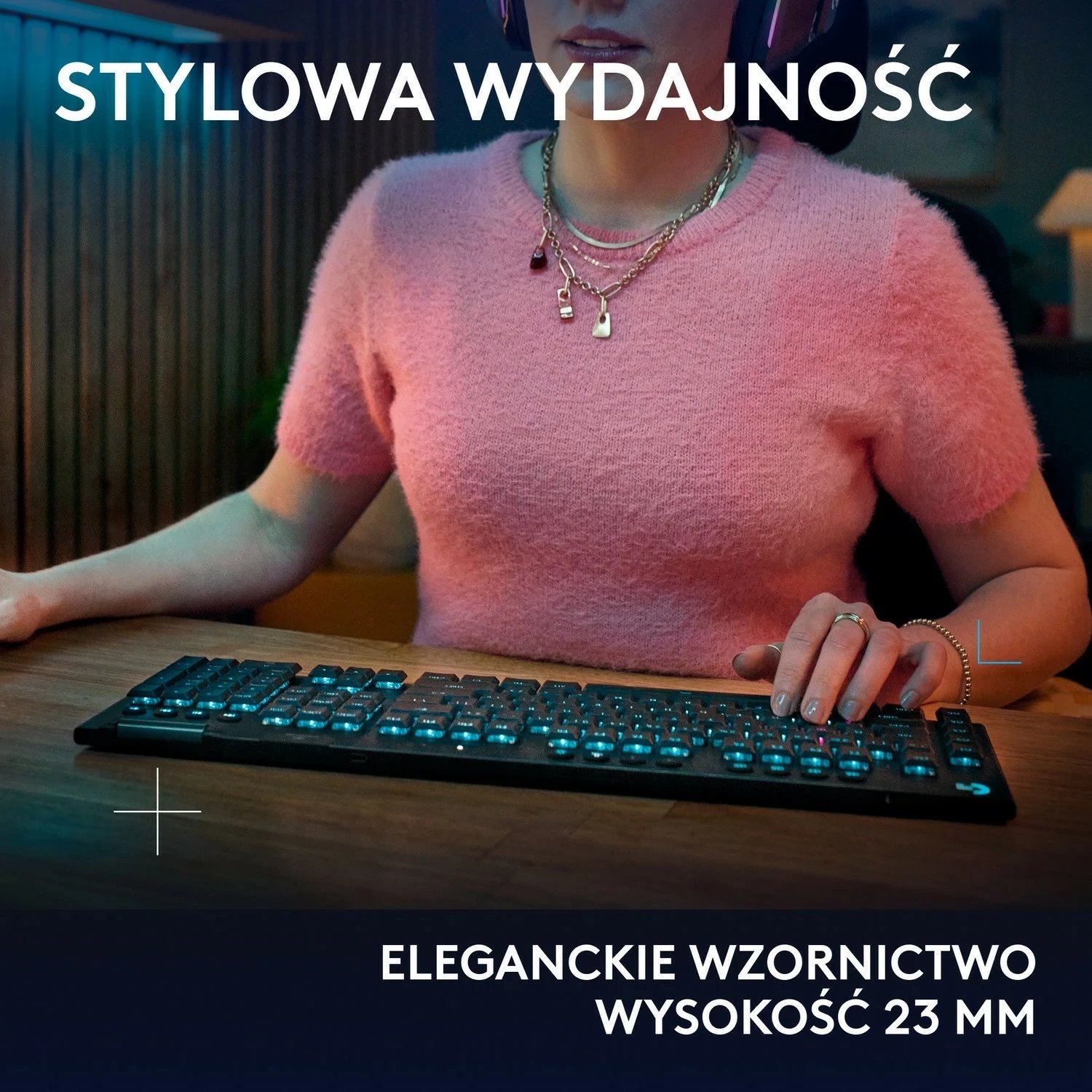 Tastierë Logitech G915 X, mekanike, RGB, e zezë