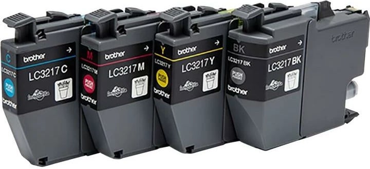 Kartrixhe boje Brother LC3217 origjinale, Rainbow-Pack CMYK, set 4 copë