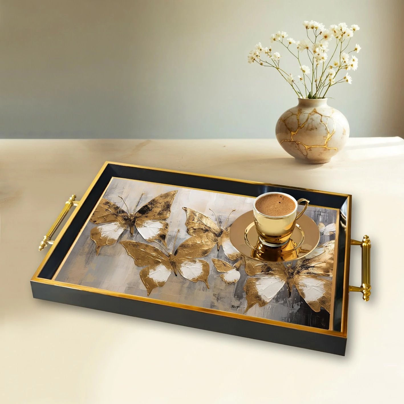 Tabaka qelqi Aberto Design, shumëngjyrëshe, TPA9892