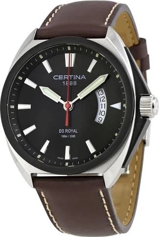 Orë dore për meshkuj CERTINA DS ROYAL, rrip i kaftë