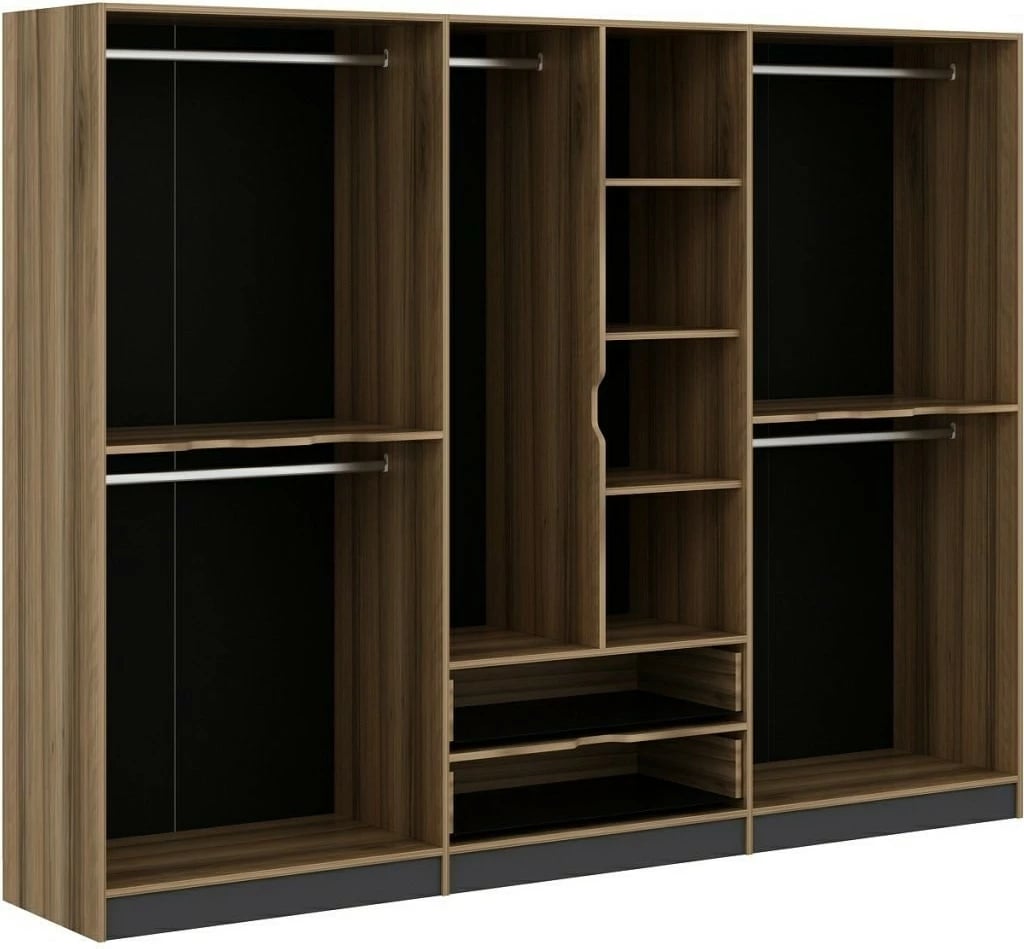 Dollap Hanah Home Elina, dore, 277x208x52cm