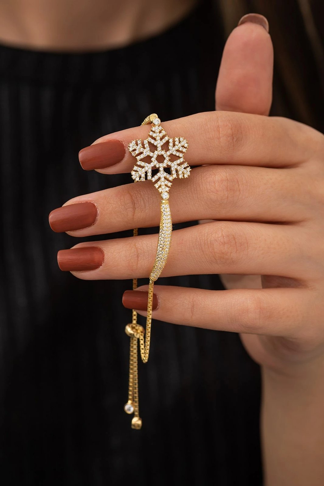 Byzylyk argjendi Jumeon, ngjyrë ari dhe e bardhë, NRZ113578