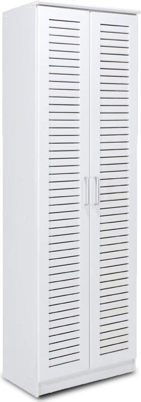 Dollap këpucësh Sante 21 palë ngjyrë e bardhë e errët 60x37x183cm