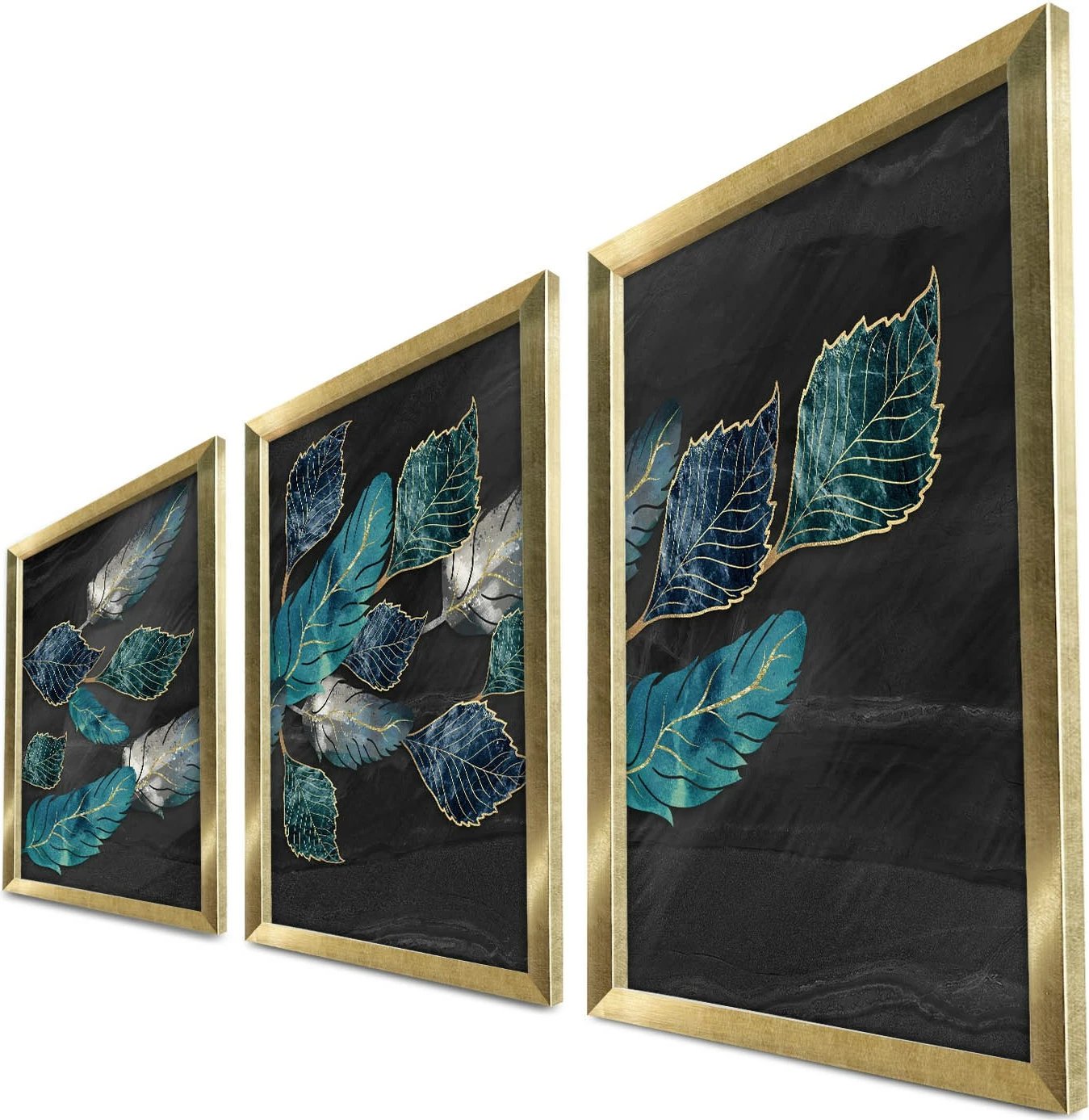 Pikturë dekorative me kornizë MDF (3 pjesë), Wallity, 3P3853NISCT-023 Pikturë dekorative me kornizë MDF (3 pjesë), Wallity, 3P3853NISCT-023