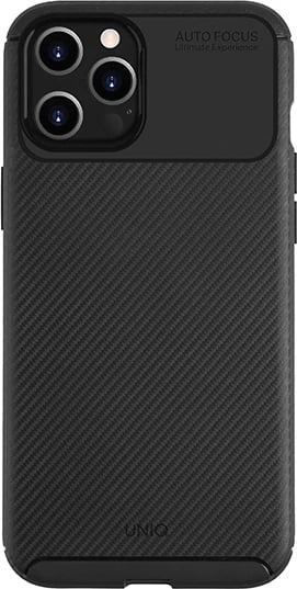 Mbështjellës UNIQ Hexa për iPhone 12 Pro Max, i zi