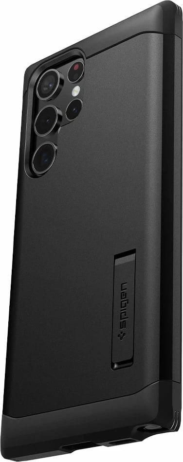 Mbështjellës Spigen Tough Armor për Samsung Galaxy S22 Ultra, i zi