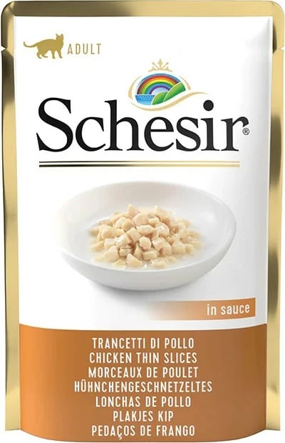 Ushqim për mace Schesir, 85 gr