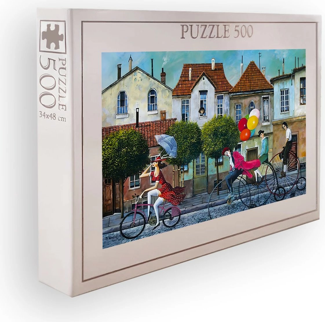 Puzzle 500 copë, shumëngjyrësh, Evila Originals, PZL_043_500