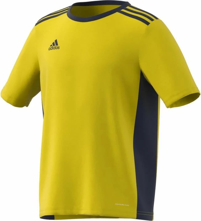 Maicë futbolli për fëmijë adidas, e verdhë
