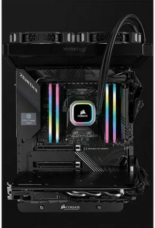 RAM Memorje Corsair Vengeance RGB 64GB (4x16GB) DDR4 3200MHz, e zezë