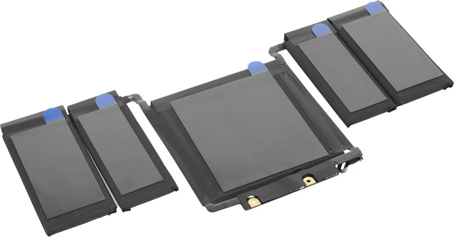 Bateri laptop Mitsu BC/AP-A1819 për MacBook Pro 13, 4314mAh, e zezë