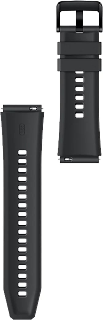 Rrip silikoni për orë Huawei Hurtel, për Watch GT 2/3/4/2 Pro/3 Pro/4 Pro/GT 2e 46mm, Zi