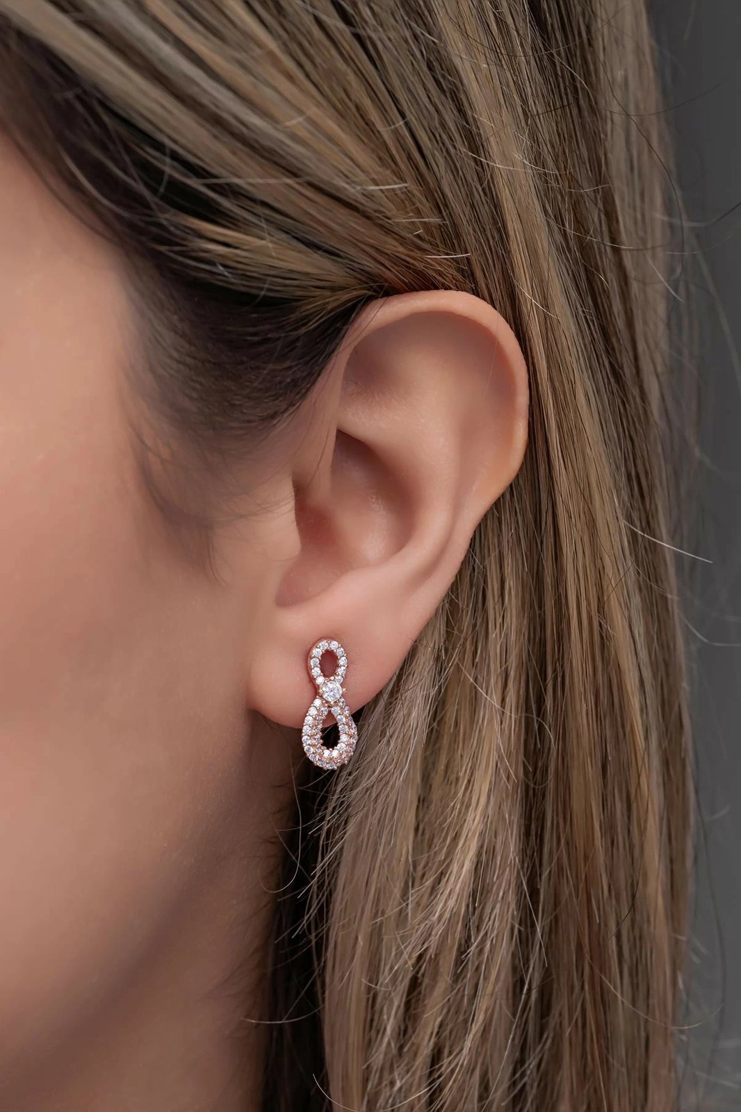 Vathë argjendi Jumeon, ngjyrë rozë ari, NRZ999146 Vathë argjendi Jumeon, ngjyrë rozë ari, NRZ999146