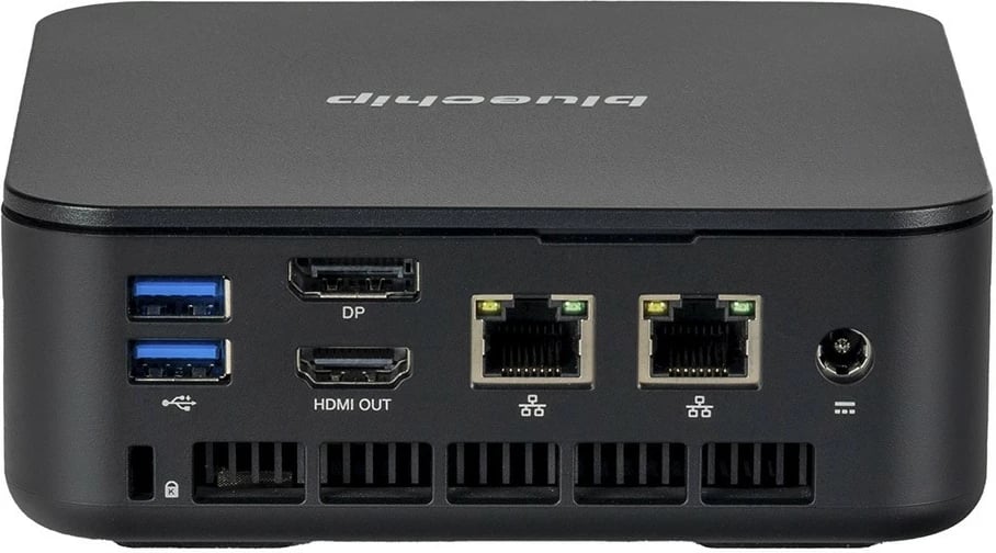 Kompjuter mini bluechip BUSINESSline M13100 N100, 8GB RAM, 120GB SSD, Wi-Fi 6, BT 5.3, i zi