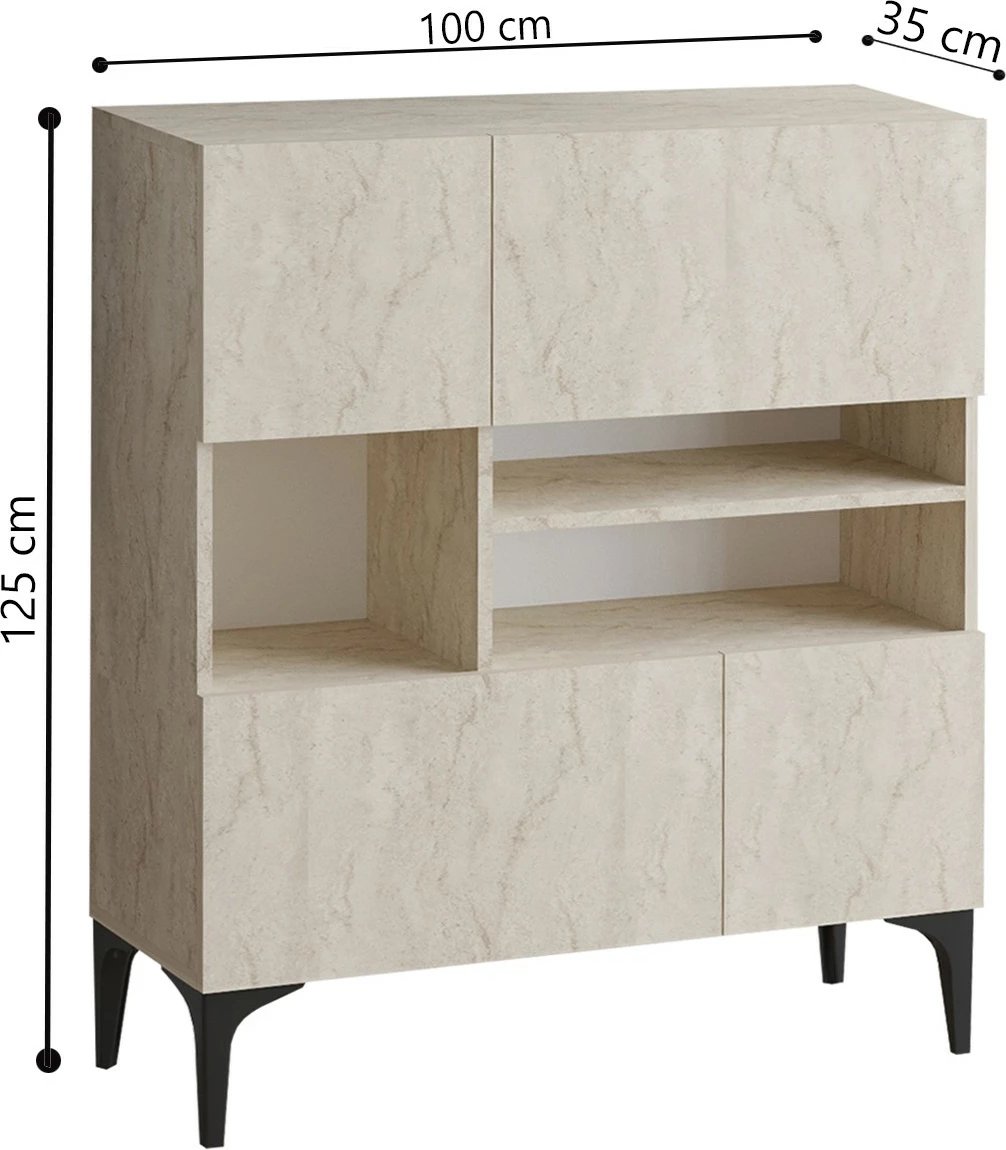 Konsol Krista, ngjyrë travertin Konsol Krista, ngjyrë travertin