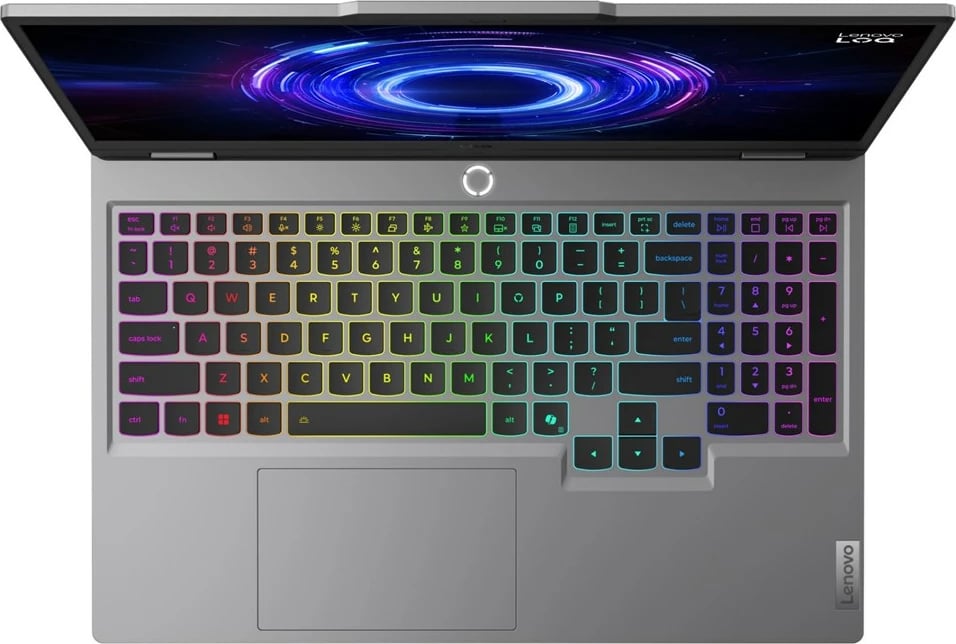 Laptop Lenovo LOQ 15IRX10, 15.6", Intel Core i5-13450HX, 16 GB RAM, 1 TB SSD, NVIDIA RTX 5050 8 GB, Luna Grey