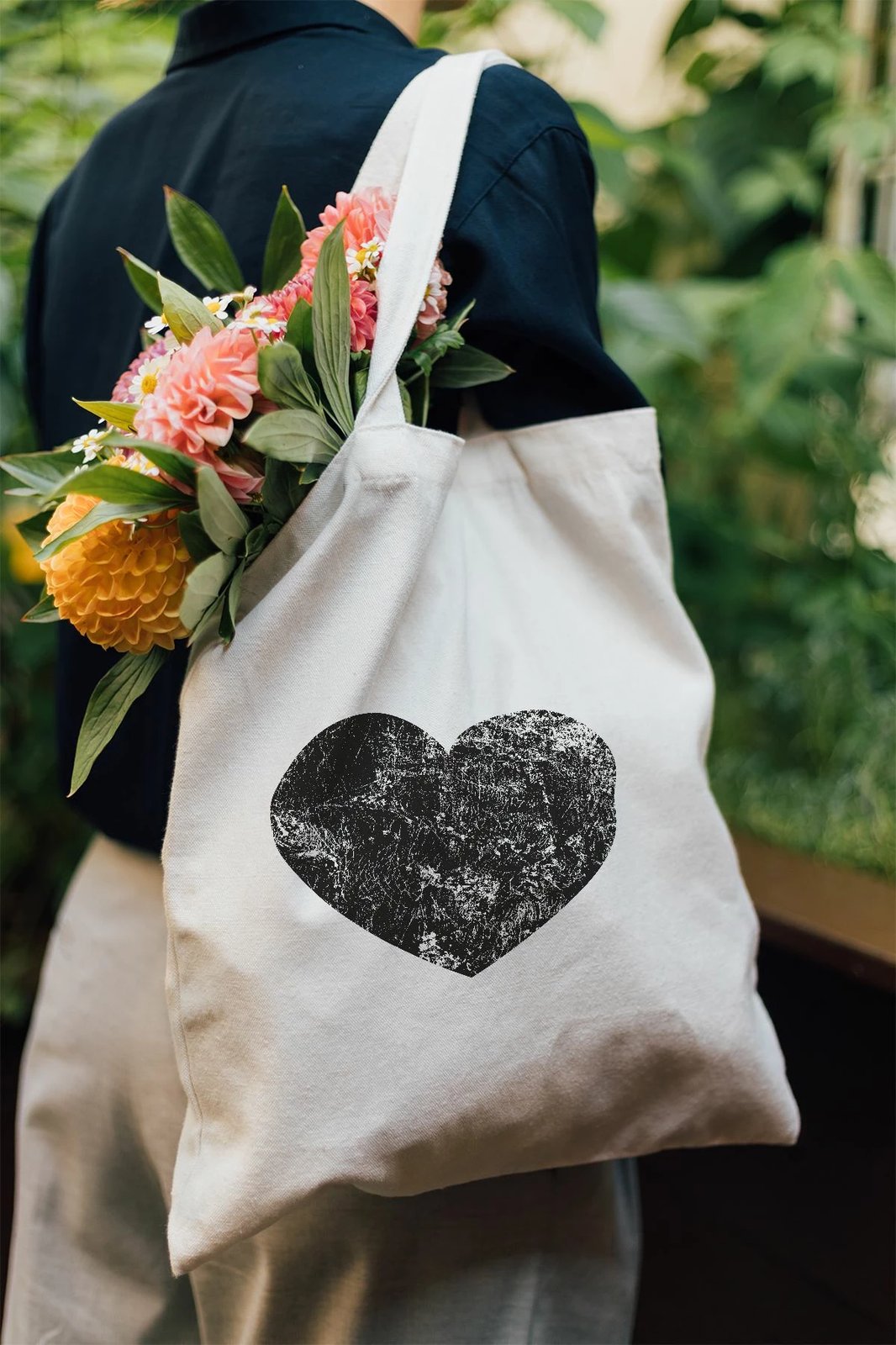 Torbë tote Zoozie Bags, model 13, shumëngjyrëshe
