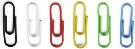 Kapëse letre Durable 125300, 26 mm, 100 copë, shumëngjyrëshe