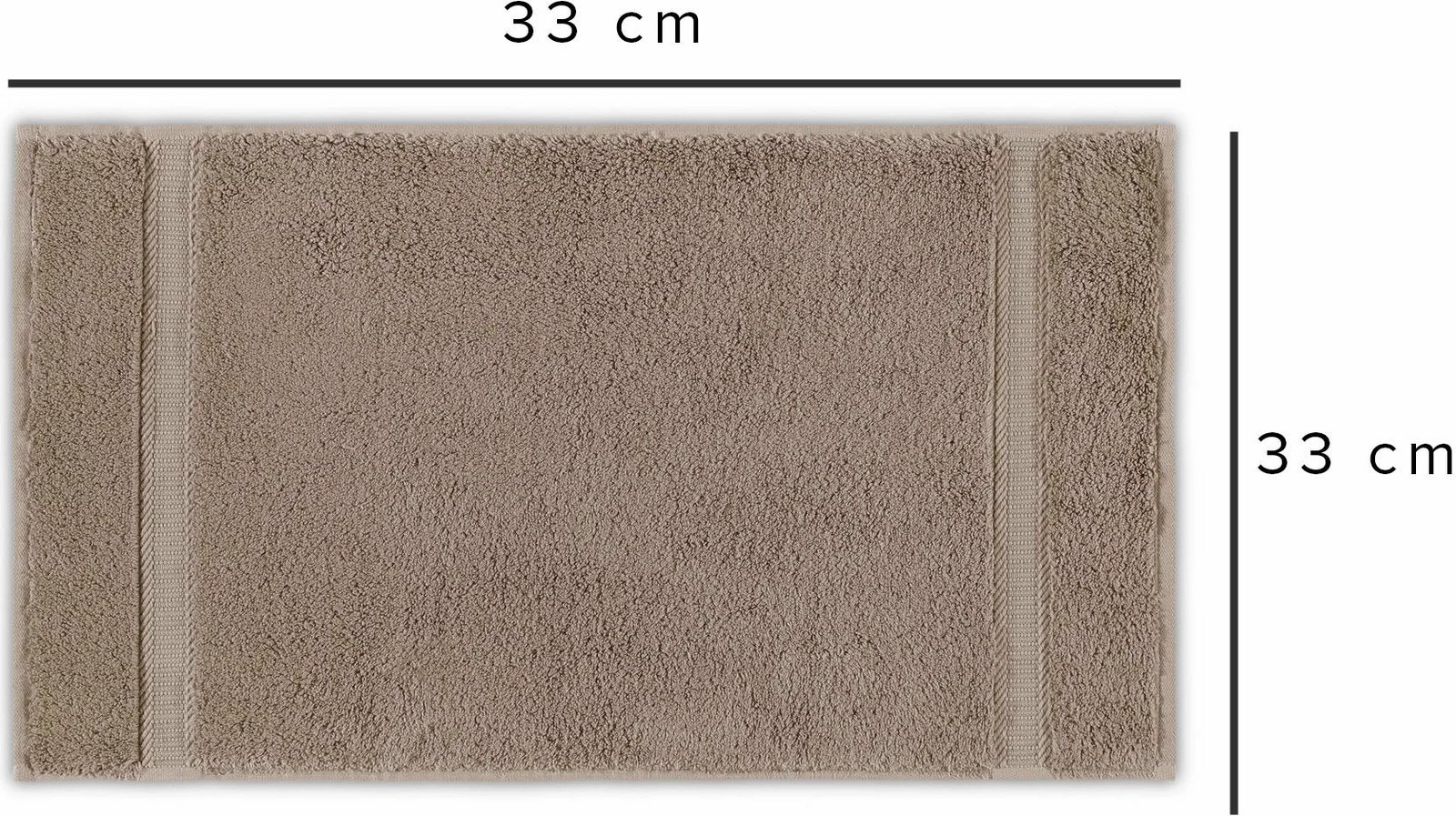 Peshqir larjeje Mijölnir, Fancy, bezhë, 33x33cm