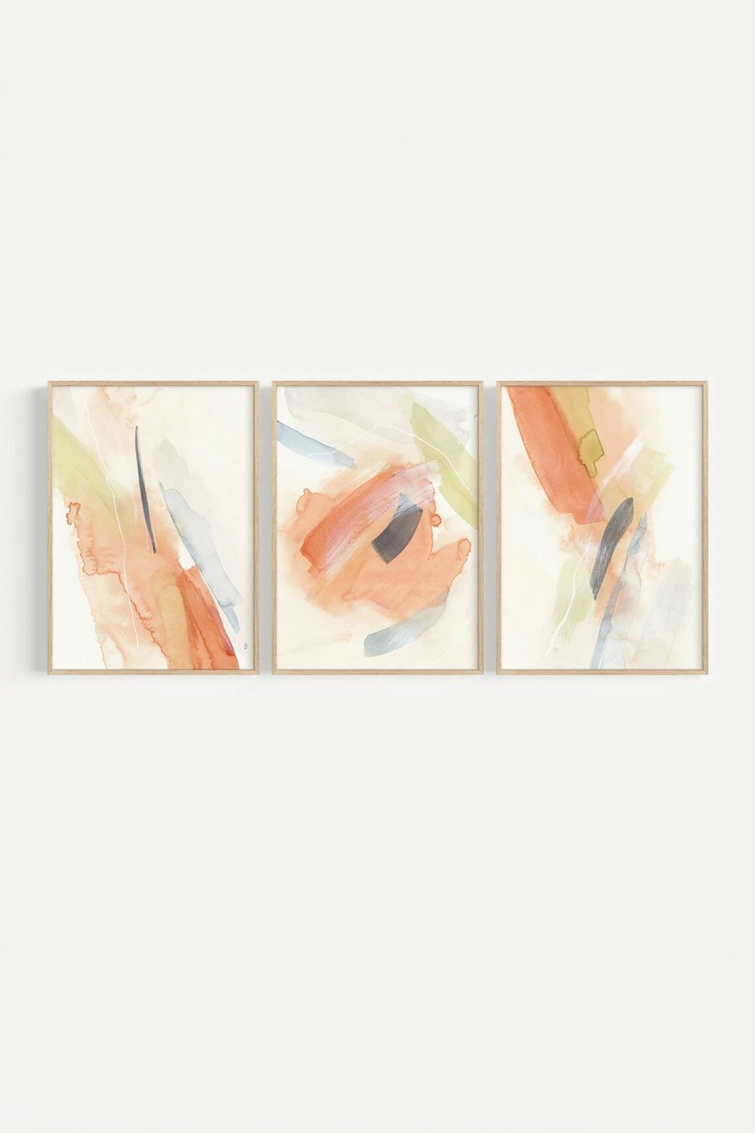 Pikturë dekorative me kornizë (3 copë), Wallity, Artsycllct36