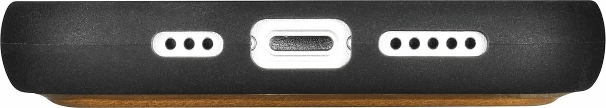 Mbështjellës iCarer Oil Wax Wallet Case 2in1 për iPhone 14, lëkurë, Anti-RFID, Kafe