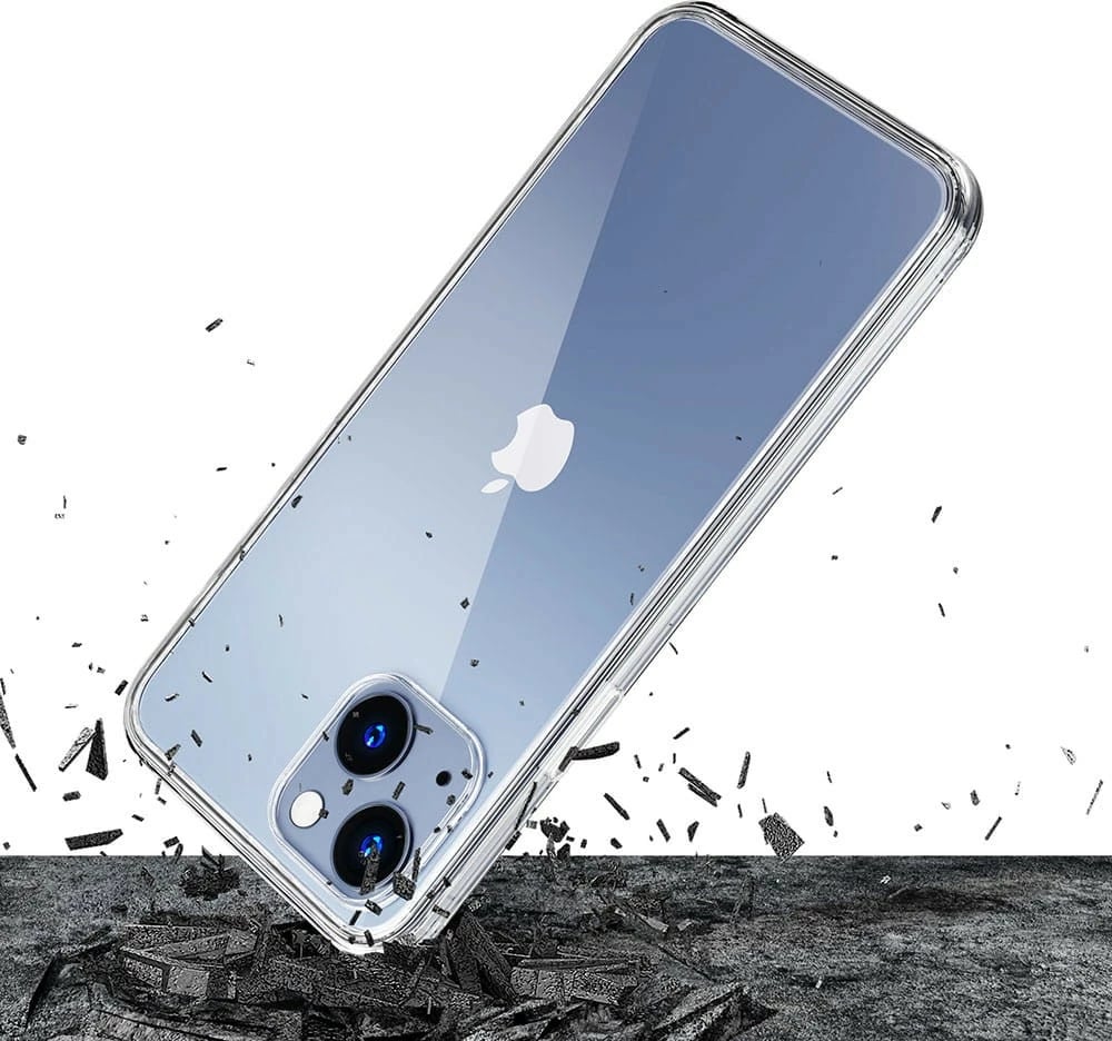 Mbështjellës 3MK Clear Case për iPhone 15 Plus / iPhone 14 Plus, Transparent