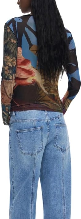 Maicë Desigual femra, blu