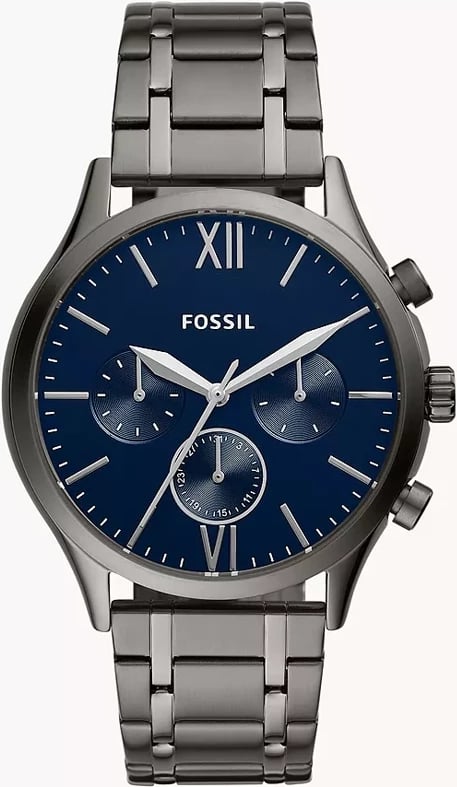 Orë dore për meshkuj FOSSIL FENMORE, gri e errët
