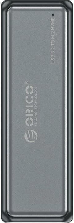Kasë Orico NVME M.2, 10Gbps, USB-A në USB-A/C, Gri