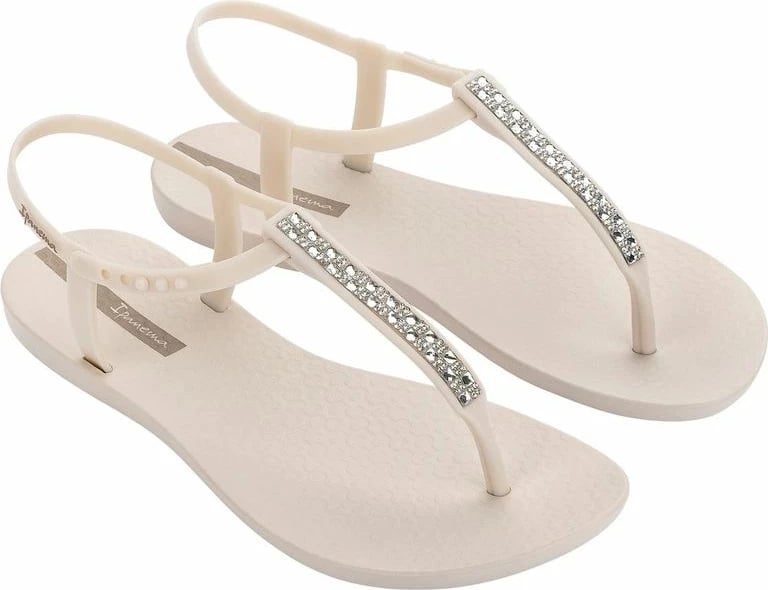 Sandale flip-flop për femra Ipanema, bezhë