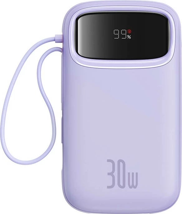Powerbank Baseus QPow 2, 20000mAh, 30W, 2xUSB-C, vjollcë