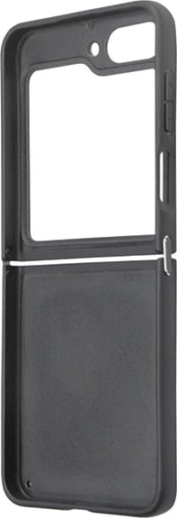 Mbështjellës Guess Glitter Script për Samsung Galaxy Z Flip 5, i zi