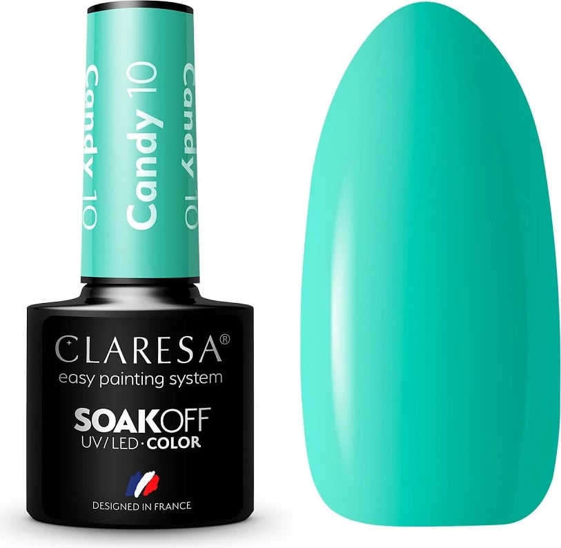 Llak për thonj Claresa Candy Hybrid 10 për femra, 5g