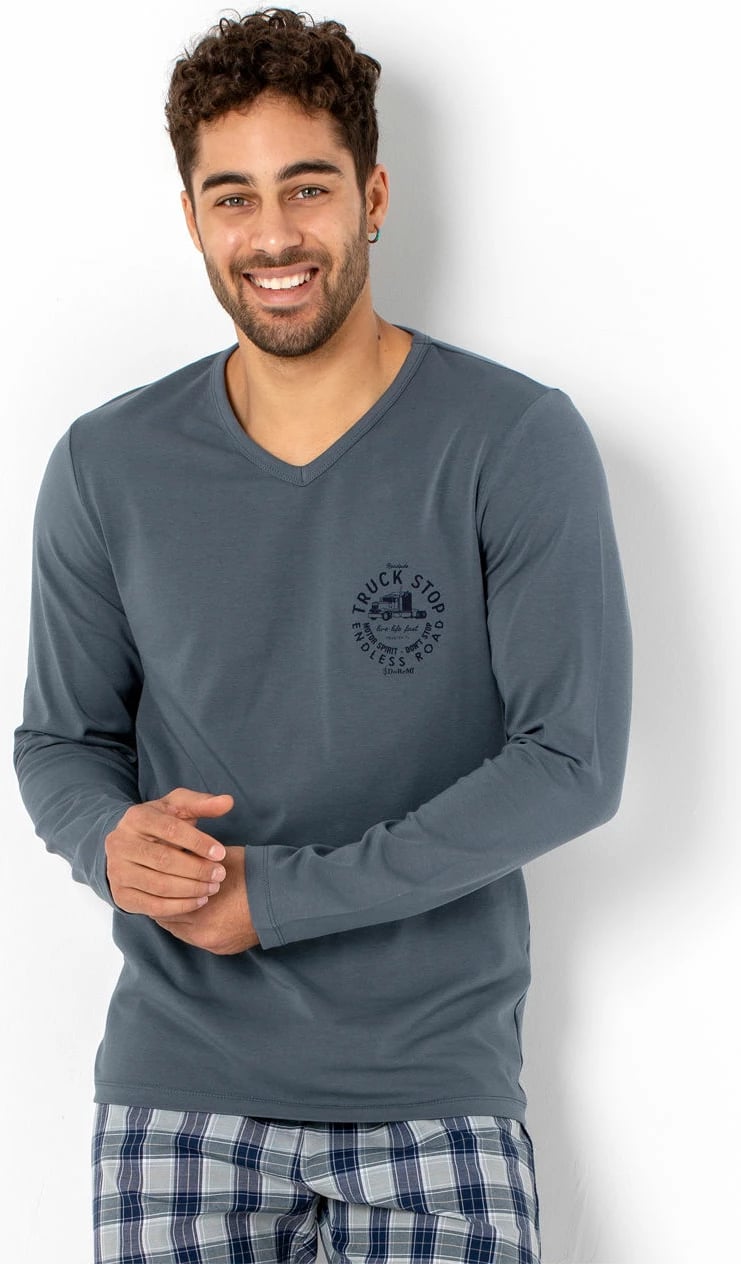 Pizhama për burra, ngjyrë fume, Jumeon 002-000308