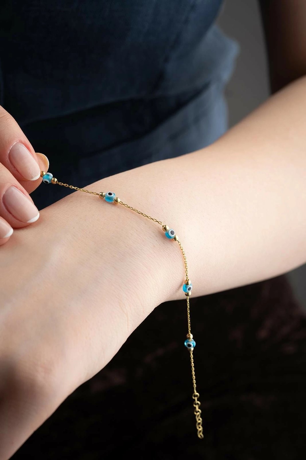 Byzylyk argjendi Jumeon, ngjyrë ari dhe tyrkiz, NRZ999453