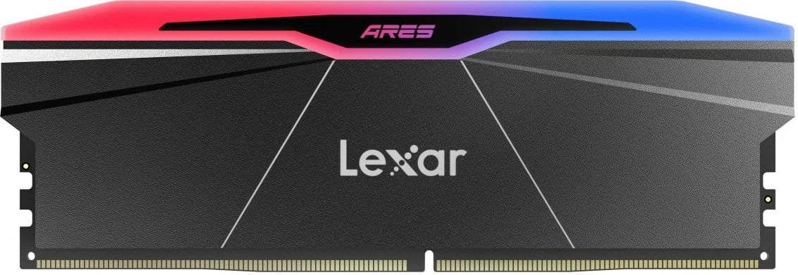 RAM Memorje Lexar ARES RGB DDR5, 32GB (2x16GB), 6000MHz, CL26, E zezë