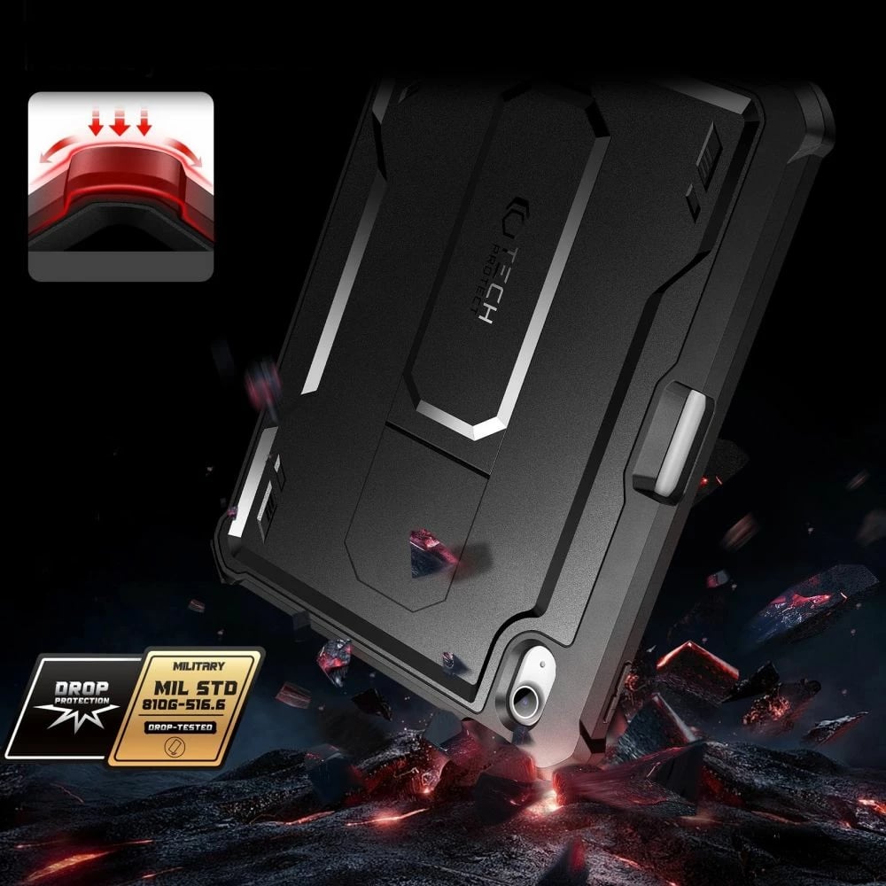 Mbështjellës Tech-Protect Kevlar Pro për iPad 10.9" (2022), i zi