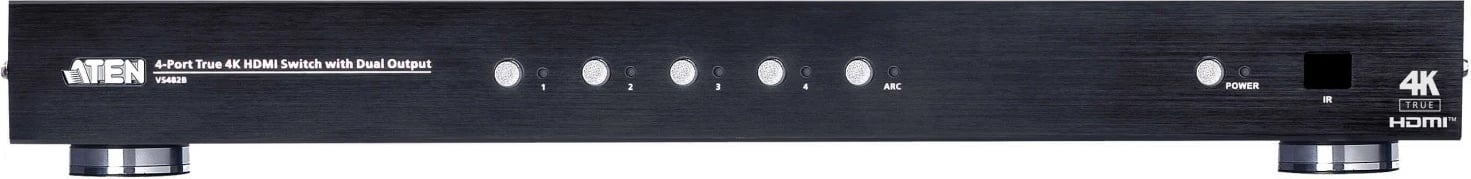 Switch HDMI ATEN VS482B, 4 porta, Dual Output, True 4K, i zi