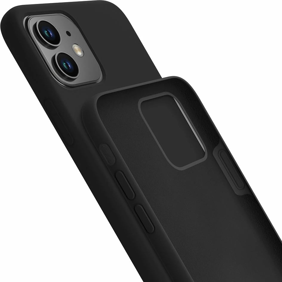 Mbështjellës silikon për iPhone 11 3mk Protection, i zi