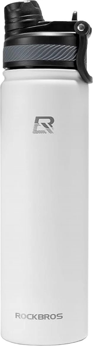 Shishe termike Rockbros 35210029006 për biçikletë, 650 ml, e bardhë