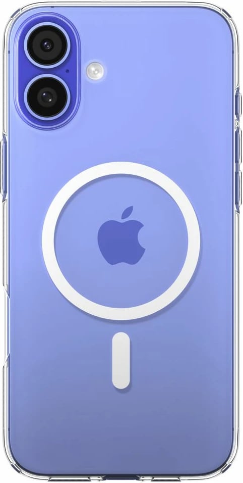 Mbështjellës Spigen Liquid Crystal Mag me MagSafe për iPhone 16 Plus, Transparent